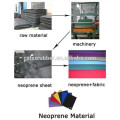 neoprene rubber sheet fabric